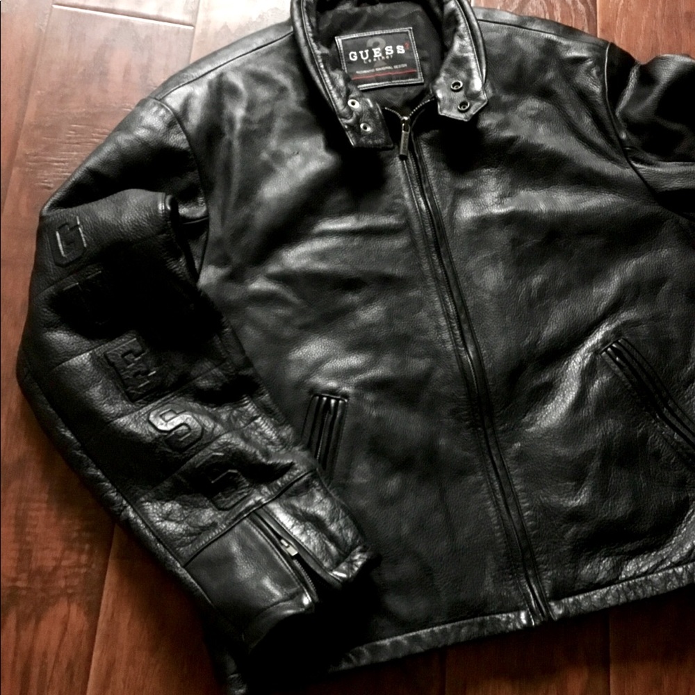 Soft genuine leather jacket